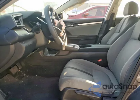 2017 Honda Civic Ex из США, поврежденный, VIN 19XFC1F35HE004637